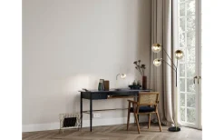 Golvlampor|Golvläslampor < Trio Lighting Paxton Golvlampa 3xE27 matt svart/guld