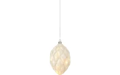 Batteri Julpynt Inomhus|Inomhusdekorationer Batteri-Markslojd Pearl Batteridriven Dekoration 12cm Vit