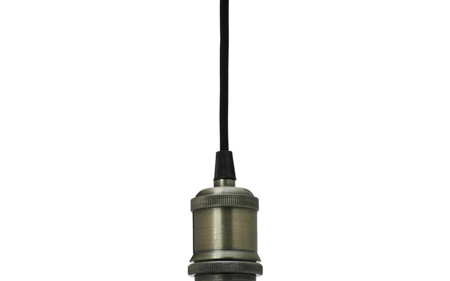 Sladdställ Med Sockel-Cottex Pendel E27 3,5m Antik