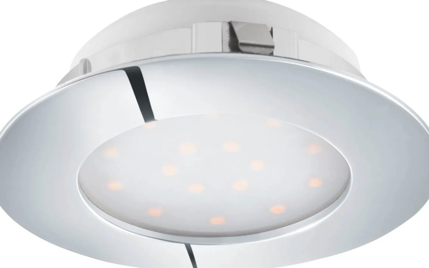 230V Led Spotlights < Eglo Peneto Spotlight LED 3000K 12W Krom IP44