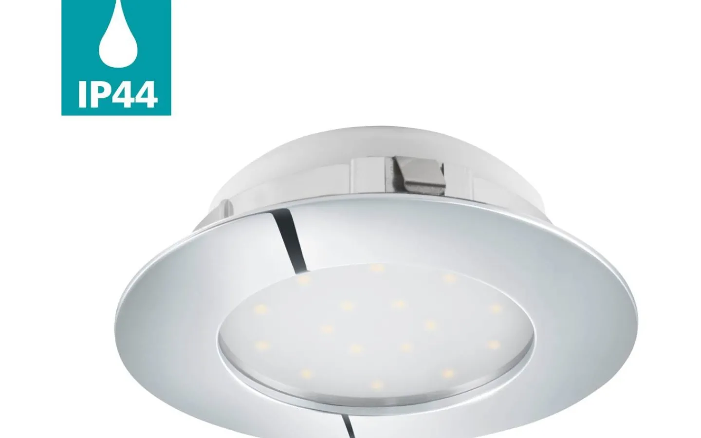 230V Led Spotlights < Eglo Peneto Spotlight LED 3000K 12W Krom IP44