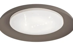 Plafonder < Eglo Penjamo Plafond 46,5cm LED 3000K 17W Brun
