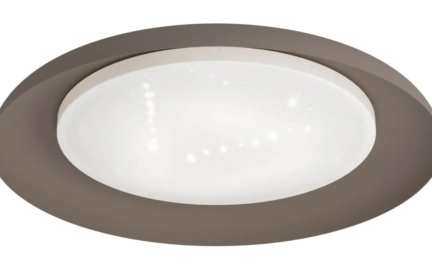 Plafonder < Eglo Penjamo Plafond 46,5cm LED 3000K 17W Brun
