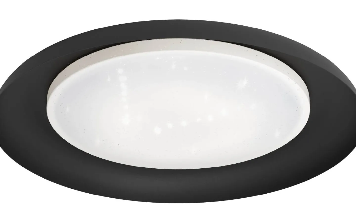 Plafonder < Eglo Penjamo Plafond 46,5cm LED 3000K 17W Svart