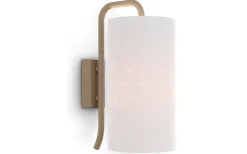 Lampetter-Belid Pensile Vägglampa 30cm Sandstruktur exkl. Skärm