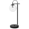 Sovrum|Bordslampor-Hallbergs Perla 1 Bordslampa 60cm E14 Silver/Svart
