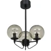 Hall & Trappa|Plafonder-Hallbergs Perla 3 Plafond 3L 37cm Black Edition