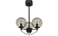 Hall & Trappa|Plafonder-Hallbergs Perla 3 Plafond 3L 37cm Black Edition