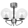 Sovrum|Plafonder-Hallbergs Perla 3 Plafond 3L 37cm Silver