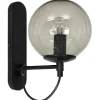 Lampetter < Hallbergs Perla Vägglampa Black Edition Glas/Svart