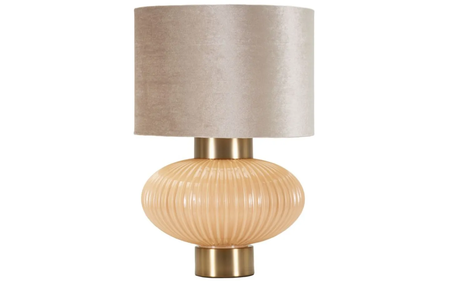 Bordslampor-Mauro Ferretti Perly Bordslampa 49cm Beige/Grå