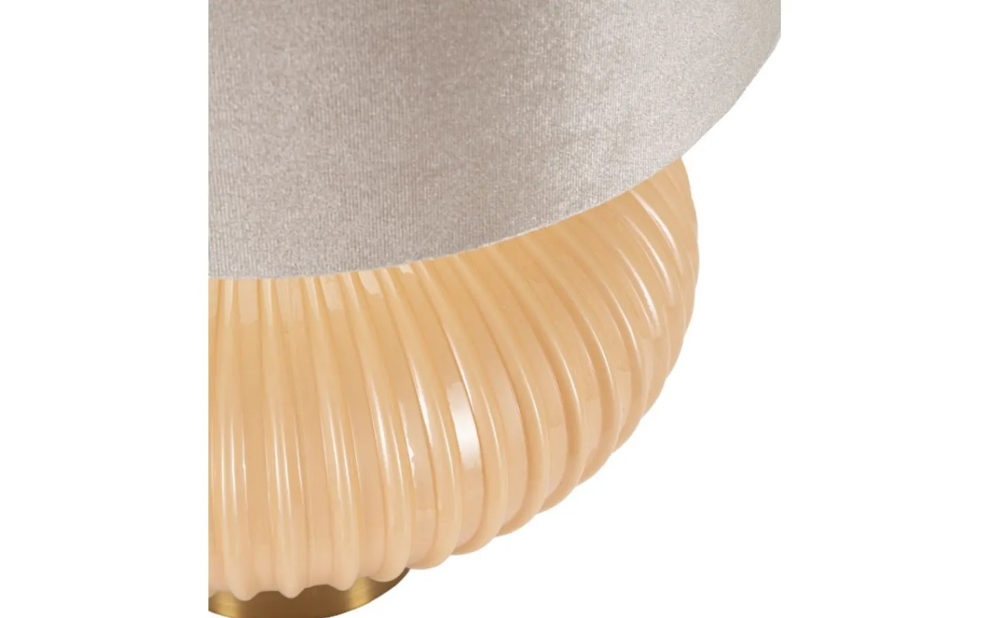 Bordslampor-Mauro Ferretti Perly Bordslampa 49cm Beige/Grå