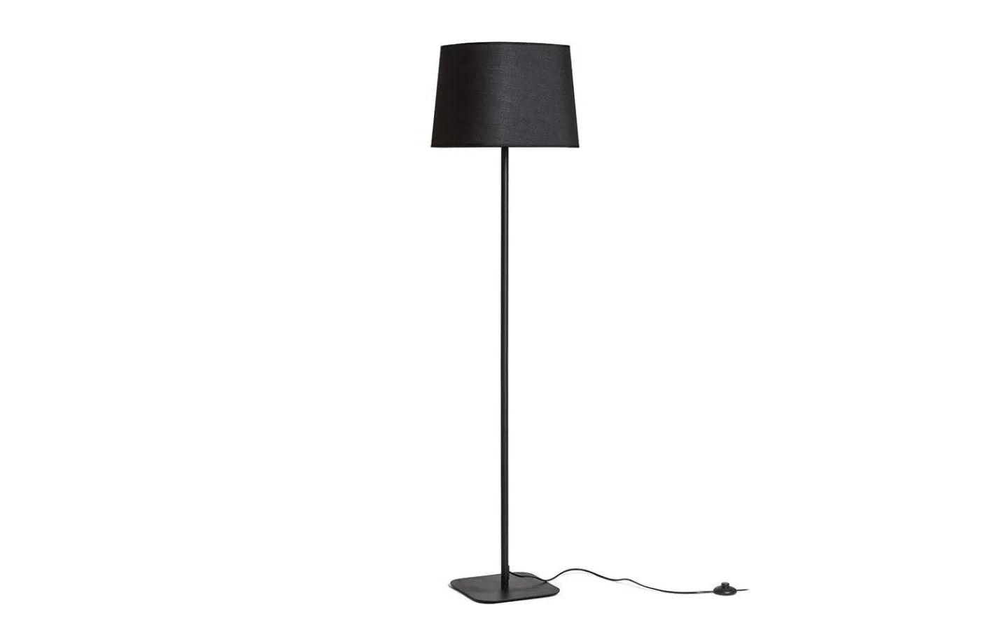 Golvlampor-Rendl Perth Golvlampa 155cm Svart