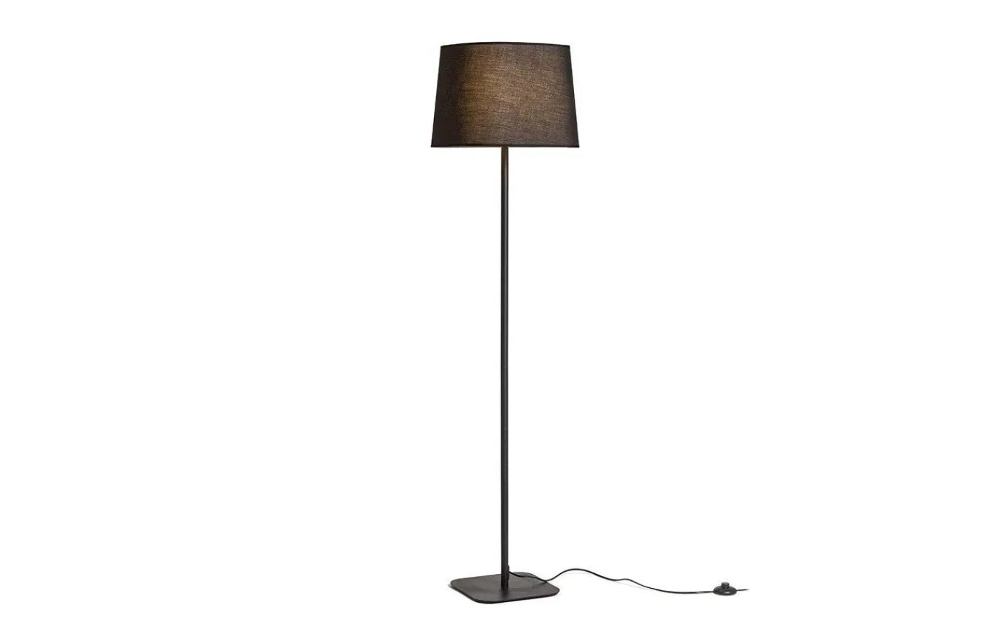 Golvlampor-Rendl Perth Golvlampa 155cm Svart
