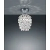 Plafonder < Reality Petty Plafond 20cm E14 krom/transparent