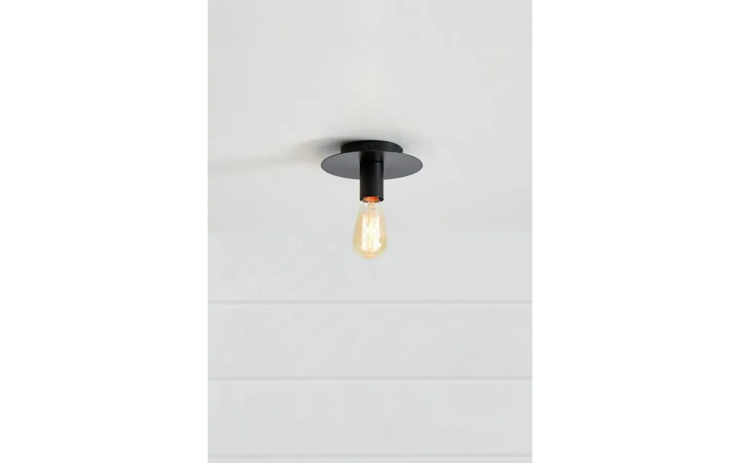 Plafonder < Markslojd Piatto Plafond 18cm Matt Svart