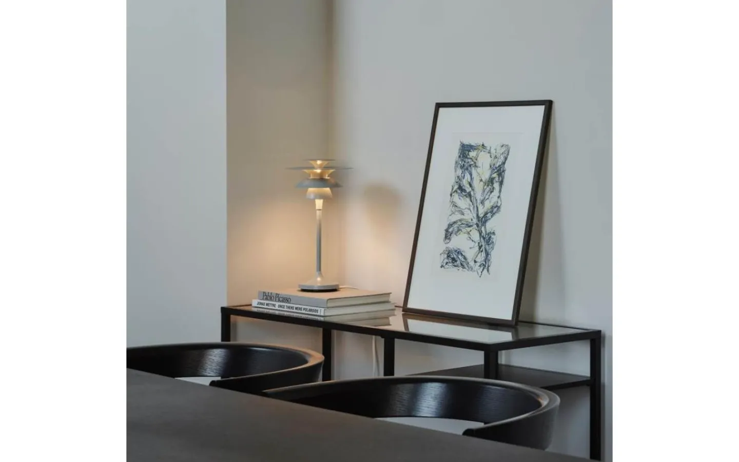 Bordslampor < Belid Picasso Bordslampa 35cm Isblå