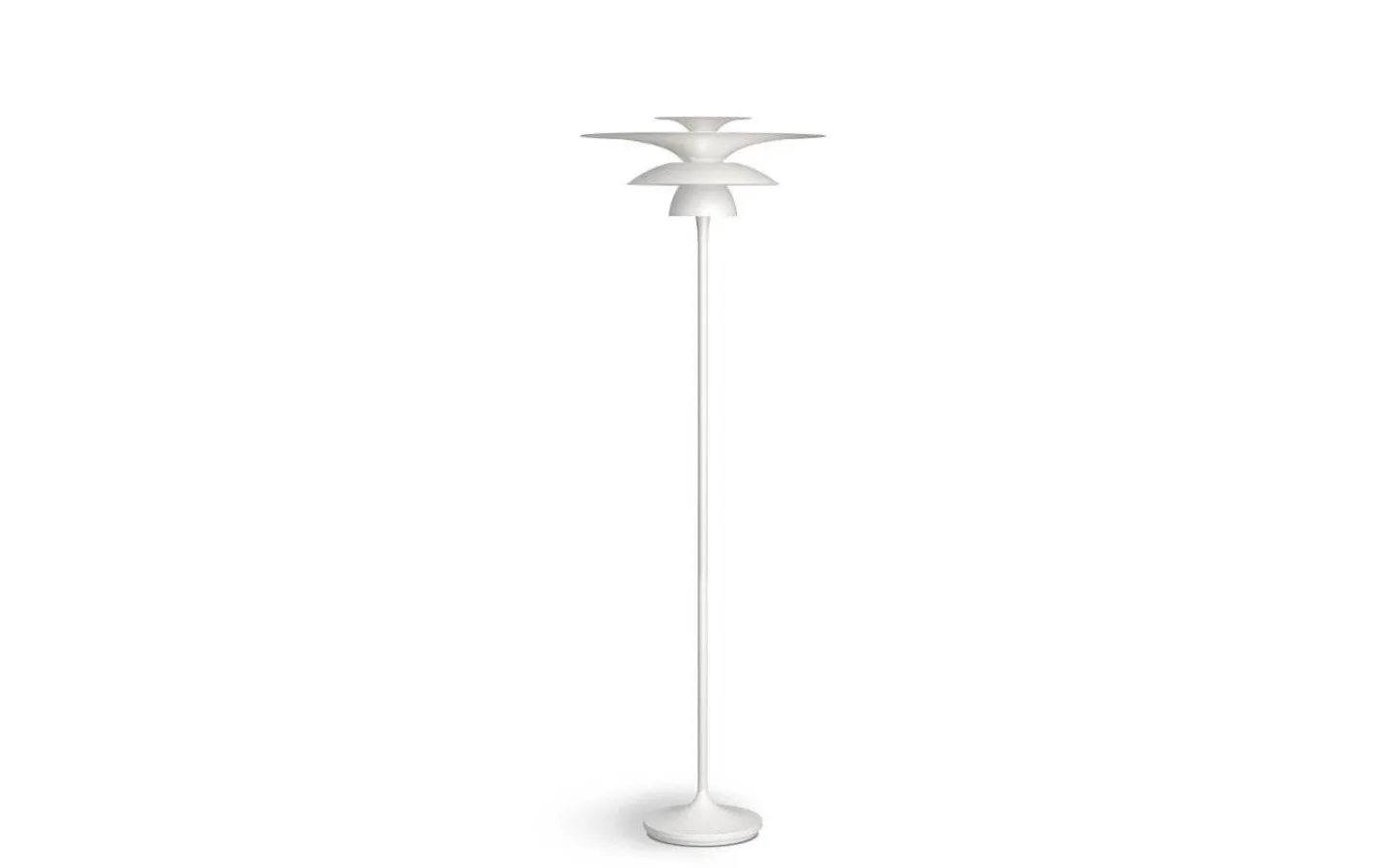 Golvlampor < Belid Picasso Golvlampa 140cm Mattvit