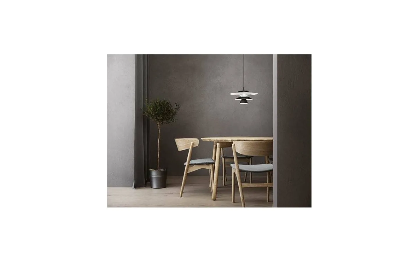 Kök & Matplats-Belid Picasso Taklampa 38cm Mattsvart