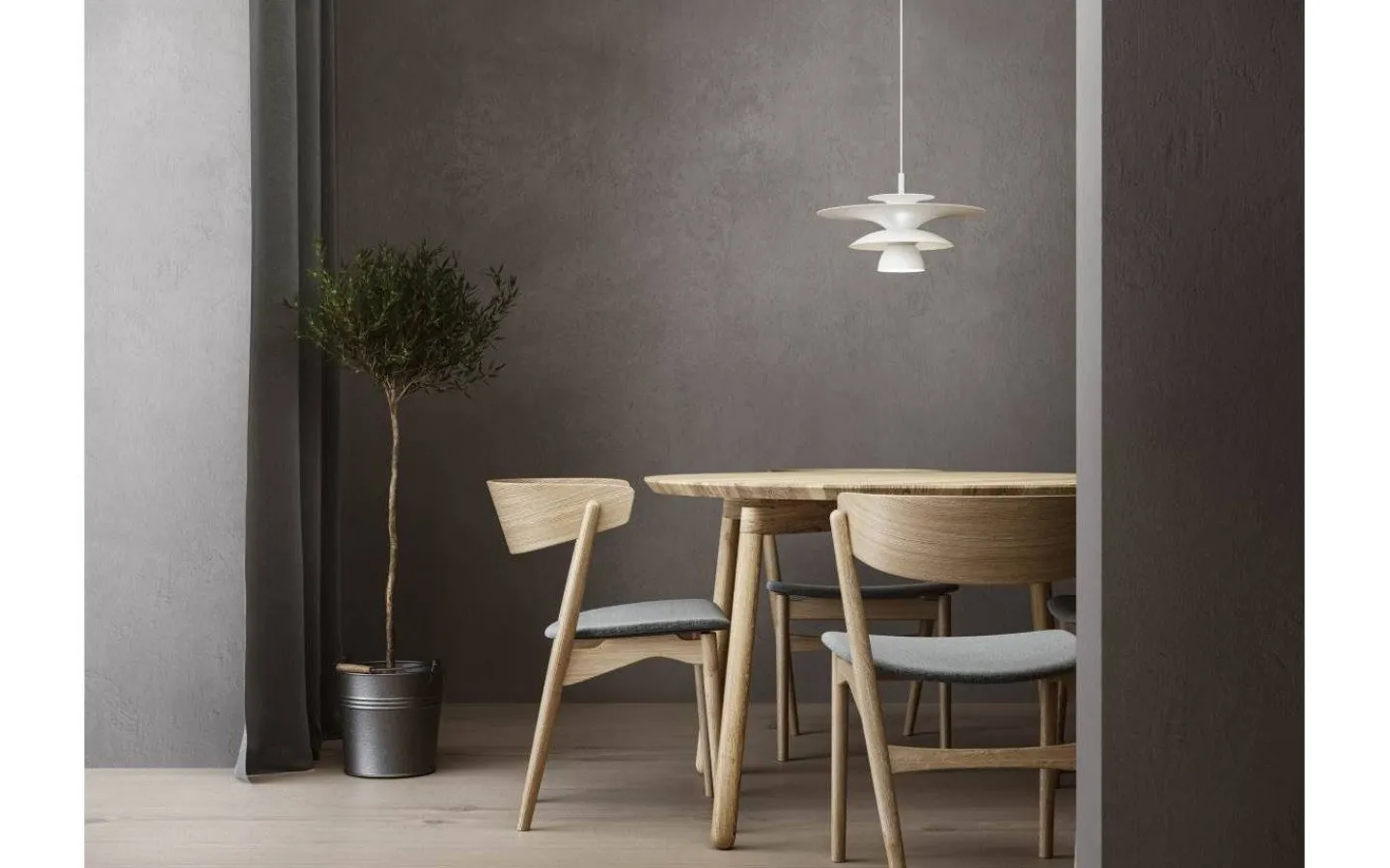 Kök & Matplats-Belid Picasso Taklampa 50cm Mattvit
