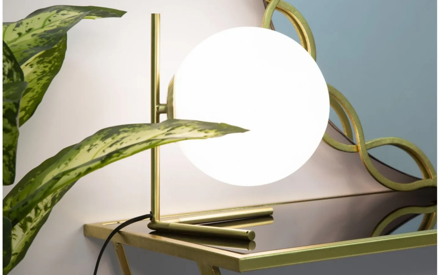 Bordslampor-Mauro Ferretti Piccolo Bordslampa 27cm Guld
