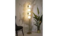 Golvlampor-Mauro Ferretti Piccolo Golvlampa 165cm Guld