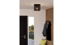 Plafonder < Eglo Piedritas Plafond 18cm Svart