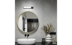 Badrumslampor Vägg < Trio Lighting Piera H2O Vägglampa LED 41cm mattsvart IP44
