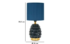 Bordslampor < Mauro Ferretti Pigny Bordslampa 30,5cm Blå