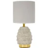 Bordslampor-Mauro Ferretti Pigny Bordslampa 30,5cm Ljusgrå