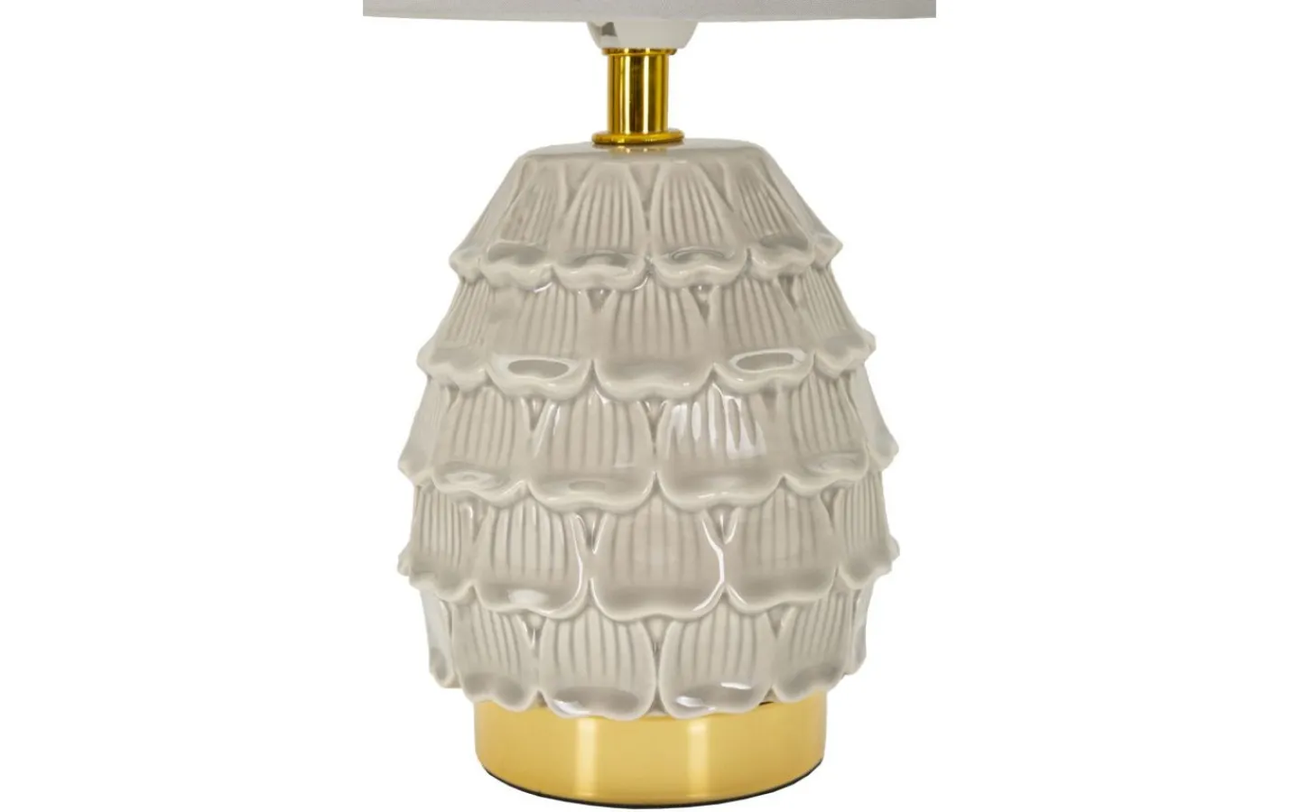 Bordslampor-Mauro Ferretti Pigny Bordslampa 30,5cm Ljusgrå