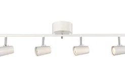 Hall & Trappa|Avlånga Takspotlights < Aneta Pilot Takspotlight 75cm 4L Vit