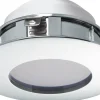 230V Led Spotlights-Eglo Pineda Spotlight LED 3000K 4,9W Krom IP44