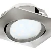 230V Led Spotlights < Eglo Pineda Spotlight LED 3000K 4,9W Nickel