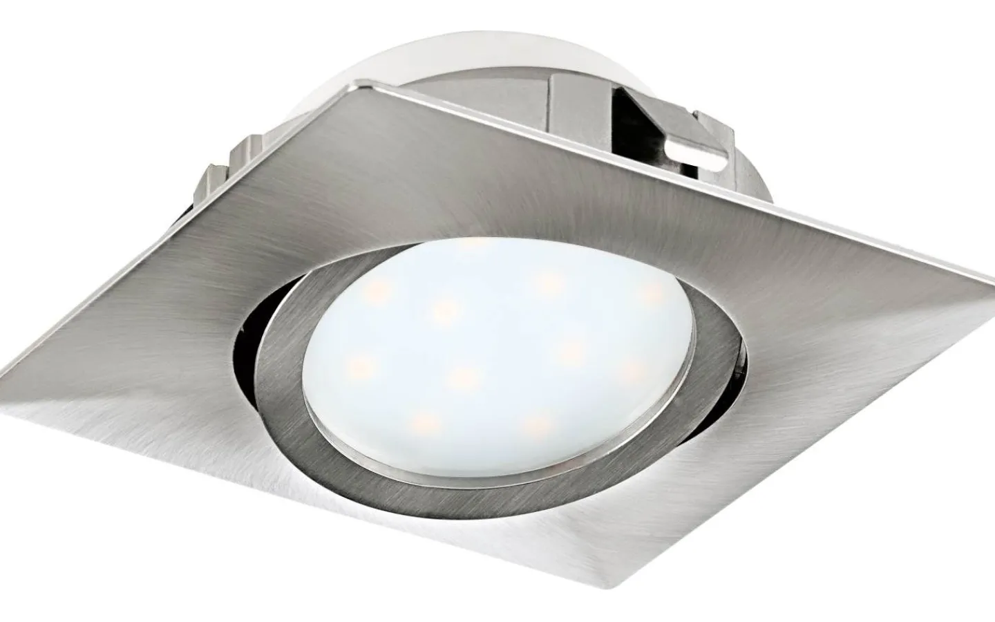 230V Led Spotlights < Eglo Pineda Spotlight LED 3000K 4,9W Nickel
