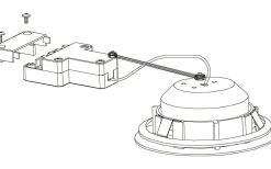 230V Led Spotlights < Eglo Pineda Spotlight LED 3000K 4,9W Vit IP44