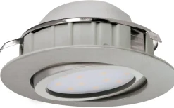 230V Led Spotlights < Eglo Pineda Spotlight 3-Pack LED 3000K 3x5,5W Nickel