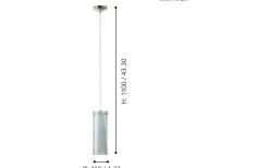 Fönsterlampor < Eglo Pinto Fönsterlampa 11cm Smoke