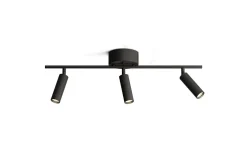 Avlånga Takspotlights|Takspot Med 3 Lampor < Herstal Pipeline Takspotlight 66cm 3L Mattsvart