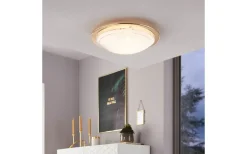 Plafonder < Eglo Planet Plafond 29cm Guld