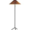 Golvlampor-Markslojd Plisado Golvlampa 140cm Grå