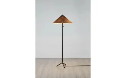 Golvlampor-Markslojd Plisado Golvlampa 140cm Grå