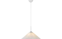 Stora Taklampor Ø50-69 Cm < Markslojd Plisado Taklampa 50cm Vit