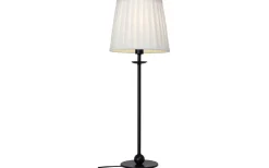 Plisserade Lampskärmar-Cottex Plisserad Lampskärm Ø20cm Vit