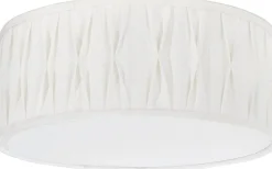 Sovrum|Plafonder < PR Home Plissé Plafond 45cm Stygn Offwhite