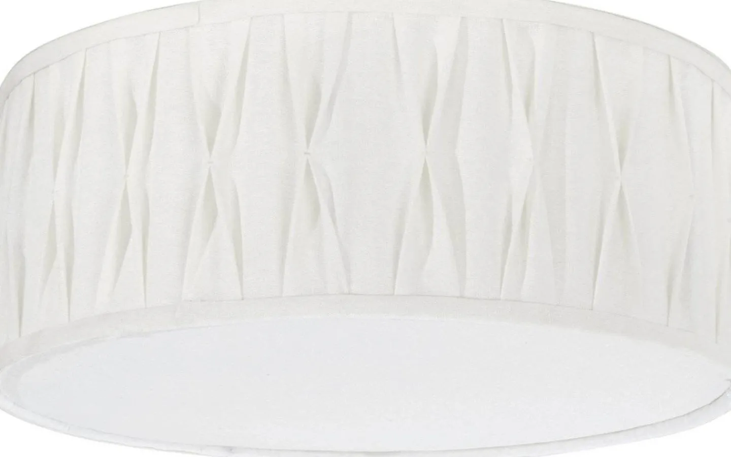Sovrum|Plafonder < PR Home Plissé Plafond 45cm Stygn Offwhite