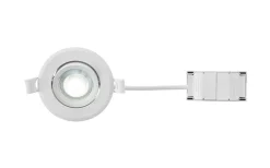 230V Led Spotlights|Infällda Spotlights Badrum < Markslojd Pluto Spotlight 3-Steg-DIM LED 3000K 450lm 4,8W IP44