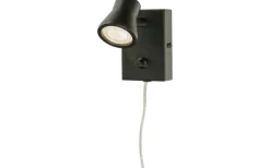 Läslampor < Aneta Pluto Vägglampa LED 5W 3000K Svart