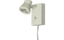 Läslampor-Aneta Pluto Vägglampa LED 5W 3000K Vit