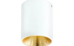 Plafonder-Eglo Polasso Takspotlight Ø10cm LED 3000K 3,3W Svart/Guld